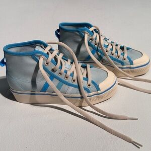 Adidas in Blue Brand New High Tops